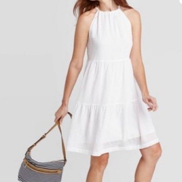 a new day Dresses & Skirts - NEW White Dress A New Day Size Medium